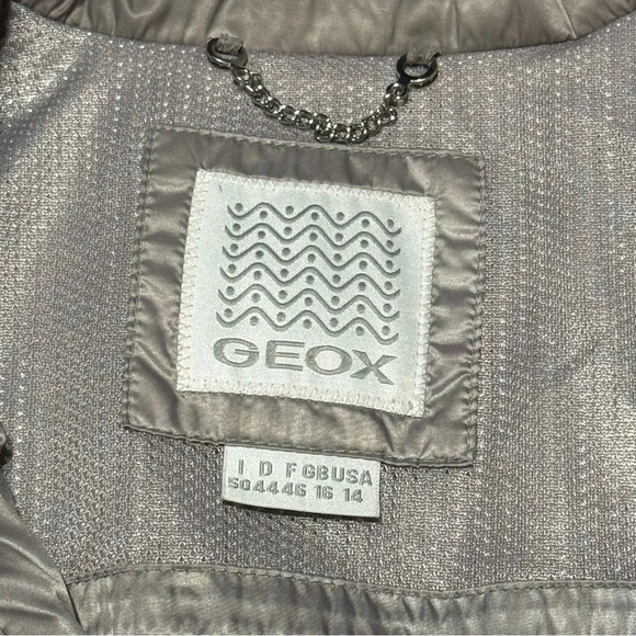 Geox Women’s 14 Respira Down Quilted Insulated Puffer Jacket Warm Cozy Winter - Picture 3 of 6